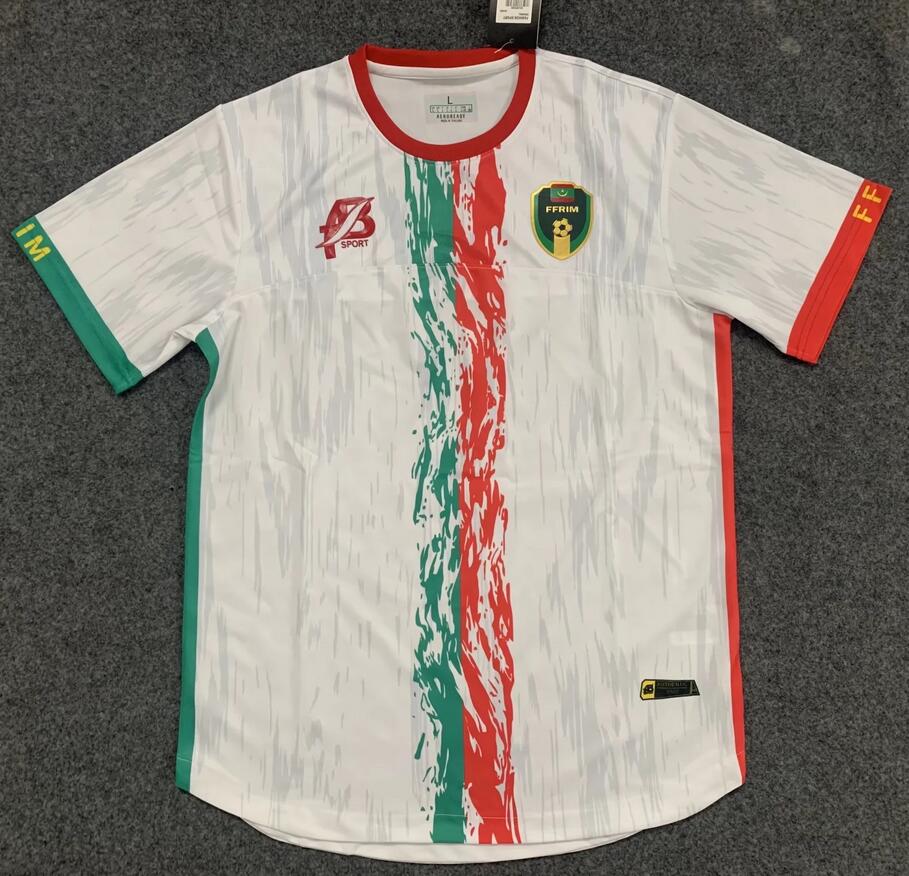 2021/22 Mauritania White Soccer Jersey Shirt